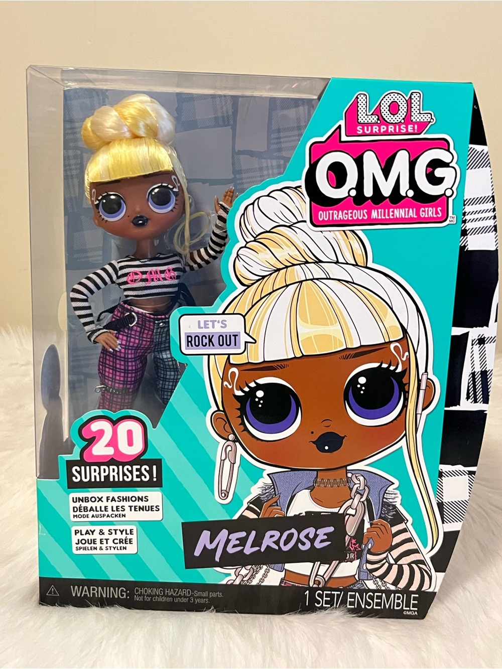 L.O.L. Surprise! O.M.G. Melrose Fashion Doll 20 Surprises NIB